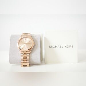 Michael Kors Slim Runway Rose Gold Watch